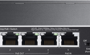 TP-Link SG1005P-PD 5 Port Gigabit Switch PoE Powered