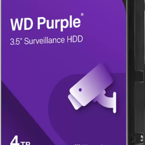 WD Purple 4TB SATA 3.5" Intellipower 64MB Surveillance HDD 3Yr Wty
